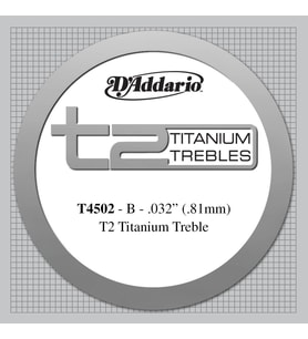 Daddario T4502 Klasik Gitar Tek Tel  T2 Serisi - Tiz Tel