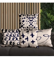 eJOYA Modern Tasarımlı 4'lü Yastık İçi Ve Kırlent Kılıfı 45cm 113710