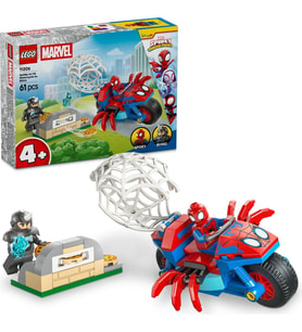 LEGO 11206 Marvel Spidey ve İnanılmaz Arkadaşları Motosikletli Spidey, Rhino’ya Karşı