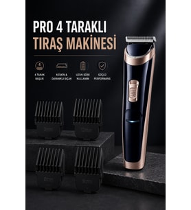 Paslanmaz Çelik Bıçaklı Hassas Çelik Bıçaklı Tıraş Makinesi