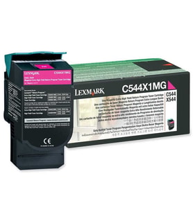 Lexmark C544-C544X1MG Kırmızı Toner Extra Yüksek Kapasiteli