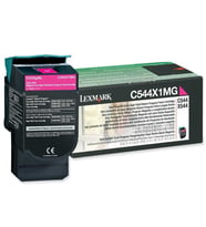 Lexmark C544-C544X1MG Kırmızı Toner Extra Yüksek Kapasiteli