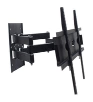 Powermaster 39-55 İnç Çift Kollu Kilitli Hareketli Lcd Led Tv Monitör Duvar Askı Aparatı 98-140 Ekran Uyumlu
