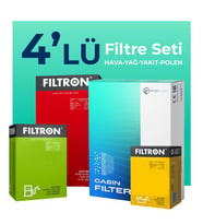 Filtron Ford Tourneo Custom 2.2 Dizel Filtre Bakım Seti (2012-2019) 4 Lü