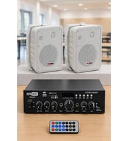 Lastvoice Ekonomi Wall Paket-2W Anfi ve Duvar Hoparlörü Seti (1 ANFİ + 2 HOPARLÖR)