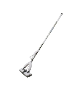 MOP KENDİNDEN SIKMALI PVA SÜNGER MOP - KELEBEK MOP KROM SAP = 110CM + PLASTİK BAŞLIK=135CM (5680)