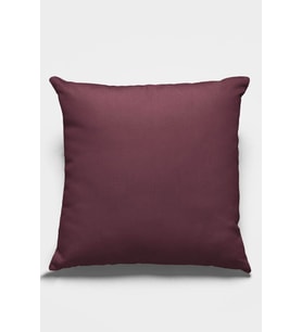 Bordo Tek Renk 4'lü Set Çift Taraflı Kırlent Kılıfı 4KRL007