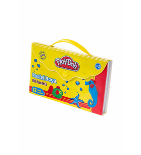 Play-Doh Pastel Boya Çantalı 12 Renk Çantalı Pastel Boya (Karışık)
