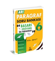 Arı Yayıncılık 2024 -2025 Müfredat 6. SINIF YENİ NESİL ARI PARAGRAF SORU BANKASI (Çok Renkli)