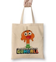 Darwin Watterson The Amazing World of Gumball Bez Çanta Uzun Saplı