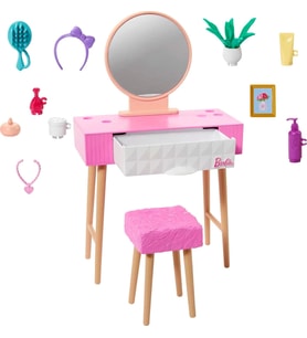 Barbie'Nin Ev Dekorasyonu Oyun Setleri Hjv32-Hjv35 (Çok Renkli)