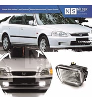 Honda Civic Sis Lambası Sağ (BEYAZ-AMPULLU) 1996-1998