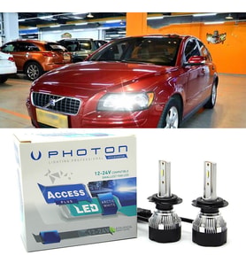 Volvo S40 Led Xenon Kısa Far Ampulü H7 Access Yeni Seri Beyaz 2004-2012