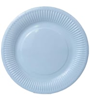 TABAK KARTON MAKARON MAVİ 23 CM 8 ADET