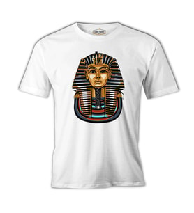 Mısır - Tutankhamun Beyaz Erkek Tshirt