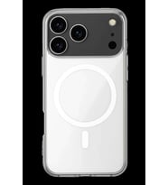 iPhone 17 Pro Kılıf Magneticsafe Şeffaf Silikon - Şeffaf