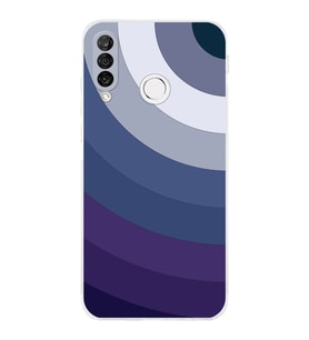 PrintiFy Huawei P30 Lite Uyumlu Kamera Korumalı Renk Cümbüşü E Tasarımlı Şeffaf Silikon Kılıf