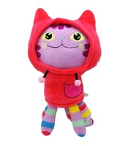 Gabby's Dollhouse DJ Catnip İthal Oyuncak Peluş 25 CM (Çok Renkli)