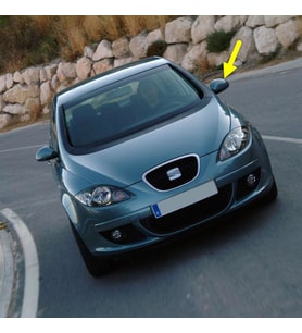 Seat Toledo 2004-2009 Sol Yan Dış Dikiz Ayna Kapağı 6L0857537