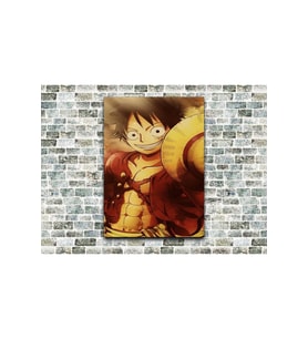 One Piece Anime Ahşap Tablo