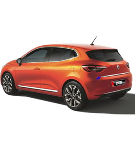 Renault Clio 5 Bagaj Alt Çıtası - Krom  2019 ve Sonrası, HB