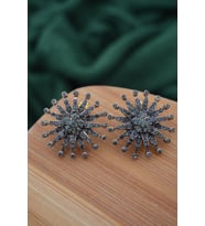 STONEAGE Güneş Bayan Küpe Özel Tasarım (Rose)