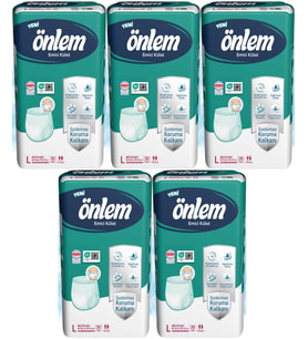 Önlem Emici Külot Yetişkin Hasta Bezi L - Large - Büyük 150 Adet (5PK*30)
