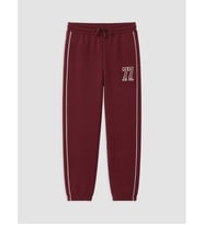 LCW Kids Bordo Nyc Baskılı Erkek Çocuk Kalın Jogger Eşofman Altı