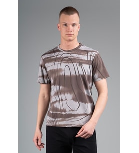 Maraton Regular Erkek Bisiklet Yaka Kakao T-shirt
