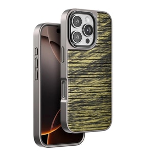 Venco Apple İphone 16 Pro Wave Kapak - Koyu Kahve
