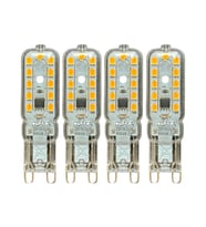 (4 Adet) Osaka 5W 3000K (Sarı Işık) G9 Duylu Led Kapsül Ampul