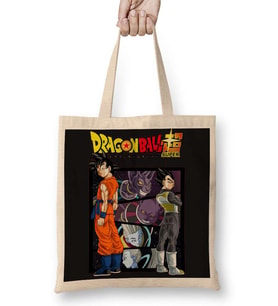 Dragon Ball Super Goku e Vejita Bez Çanta Uzun Saplı