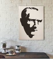 BK Home Atatürk Silüet Tasarımlı Kanvas Tablo-4