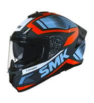 Smk Kapalı Kask Typhoon Thorn Ma276 Mat Siyah Turuncu Gri
