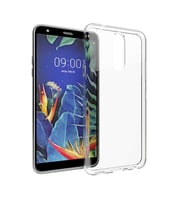 LG K40 Uyumlu Kılıf Zore Süper Silikon Kapak (Renksiz)