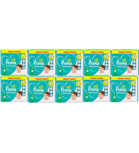 Prima Bebek Bezi Aktif Bebek 7 Beden 340 Adet (34x10 Paket) Fırsat Paketi