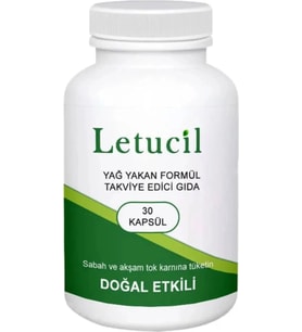 Letucil Dstklyci Ürün 30 Lu Yeşil Çay Biberiyeli Ero.Tik Desteği