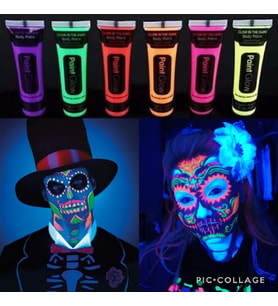 Glow Sboya Fosforlu Krem Boya 12 Adet