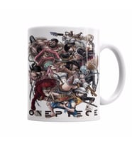 One Piece Ace Sabo Luffy  Kupa Bardak Porselen