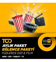 TOD Eglence Paketi - Aylık (web-cep-tablet-smart tv-android tv-apple tv)