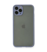 Apple İphone 11 Pro Kılıf Montreal Silikon Kapak - Gri