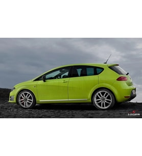 Seat Leon Uyumlu Kapı Koruma Çıtası Krom 2006-2012