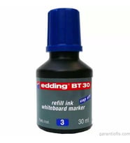 Edding BT 30 Mavi Tahta Kalemi Yedek Mürekkebi