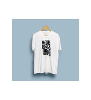 Oversize My Gun Is Much Bigger Than Yours Yazılı Unisex T-shirt