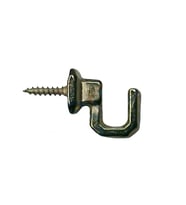 Vidalı Kanca, Askı Küçük - 15x18mm, Sarı - 1 Adet