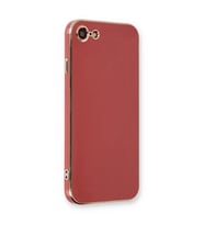 iPhone 7 Kılıf Volet Silikon - Kırmızı