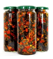Domates Soslu Siyah Zeytin 450G.