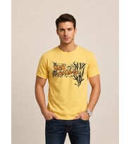 VIGOSS BASKILI OVERSIZE ERKEK T-SHIRT 62536-30010