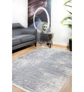 Dijital Kaymaz Yıkanabilir Gri Modern Salon Halısı Mutfak Halısı Koridor Halısı Yolluk HLN802