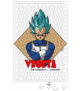 Vegeta Meu Pura Maldade Puzzle 240 Parça Yapboz